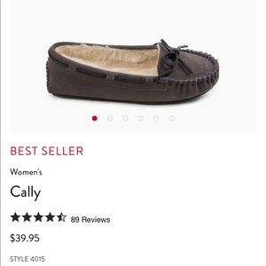 Minnetonka Moccasin Cally Slipper NWOT